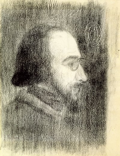 Erik Satie (1866-1925) vers 1886 - Paul Signac